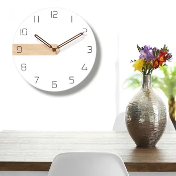 Simple Wall Clock Modern Design Living Room Decoration Wall Watches Home Decor Single Face Needle Quartz Clocks White
Simple Wall Clock Modern Design Living Room Decoration Wall Watches Home Decor Single Face Needle Quartz Clocks White