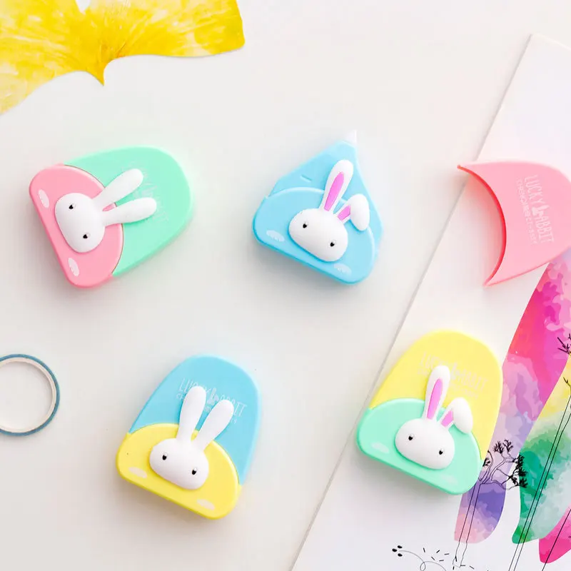 Cartoon Rabbit Decoration Correction Tape Decorative tape sticker stationery office school supplies Promotional Gift
Cartoon Rabbit Decoration Correction Tape Decorative tape sticker stationery office school supplies Promotional Gift