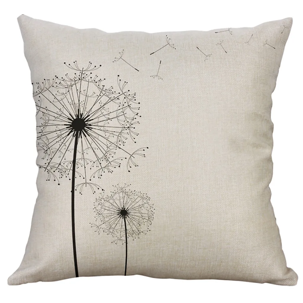 Fashion Simple Design Pillow Case Creative Lovely Dandelion Printed Pillow Cover For Home Living Room Bedroom Office Pillowcase
Fashion Simple Design Pillow Case Creative Lovely Dandelion Printed Pillow Cover For Home Living Room Bedroom Office Pillowcase
