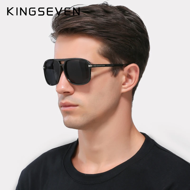 KINGSEVEN UV400 Sunglasses Men's Retro Male Goggle Sun Glasses For Men Fashion Brand Luxury Mirror Shades Oculos
KINGSEVEN UV400 Sunglasses Men's Retro Male Goggle Sun Glasses For Men Fashion Brand Luxury Mirror Shades Oculos