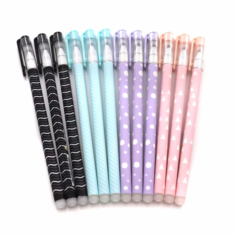 4Pcs/set Wave point stripe Erasable Pens 0.5mm Magic Blue ink Washable Handle Gel Pen For School Office Supplies Stationery
4Pcs/set Wave point stripe Erasable Pens 0.5mm Magic Blue ink Washable Handle Gel Pen For School Office Supplies Stationery