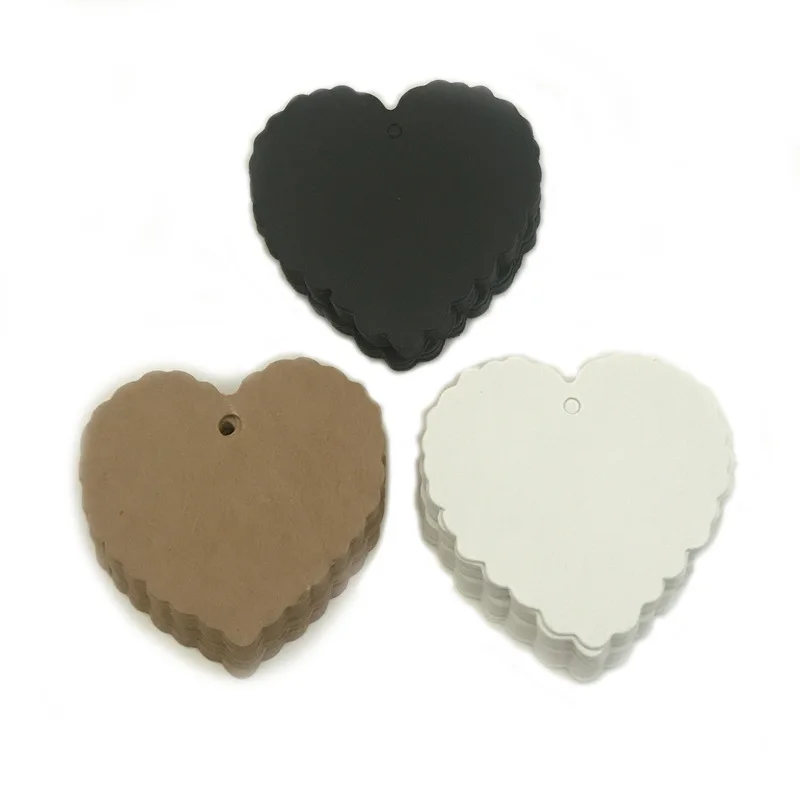 100pcs Heart Shaped Price Tags Kraft Paper DIY Gifts Tags For Wedding Christmas Party 6*5.5cm White Black Color
100pcs Heart Shaped Price Tags Kraft Paper DIY Gifts Tags For Wedding Christmas Party 6*5.5cm White Black Color