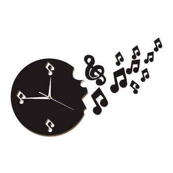 Musical Note Flew Away From Wall Clock Modern Design Fly Music Notes Wall Watch Rock N Roll Home Decoration Music Lover Gift
Musical Note Flew Away From Wall Clock Modern Design Fly Music Notes Wall Watch Rock N Roll Home Decoration Music Lover Gift