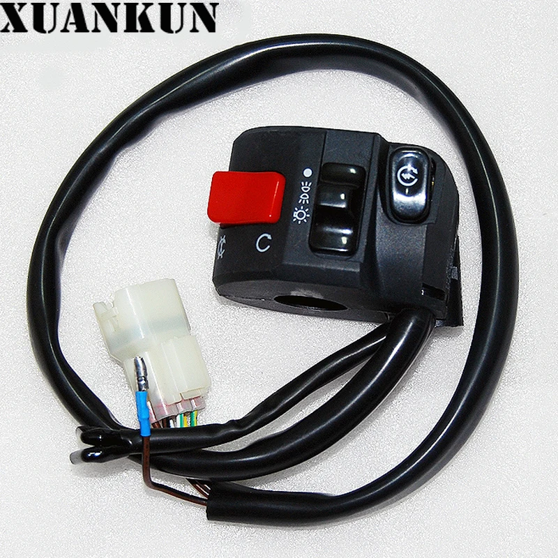 XUANKUN Moto 650-6 Left Hand Switch Horn TR Right Ignition Switch Car Light 650NK CFMOTO
XUANKUN Moto 650-6 Left Hand Switch Horn TR Right Ignition Switch Car Light 650NK CFMOTO