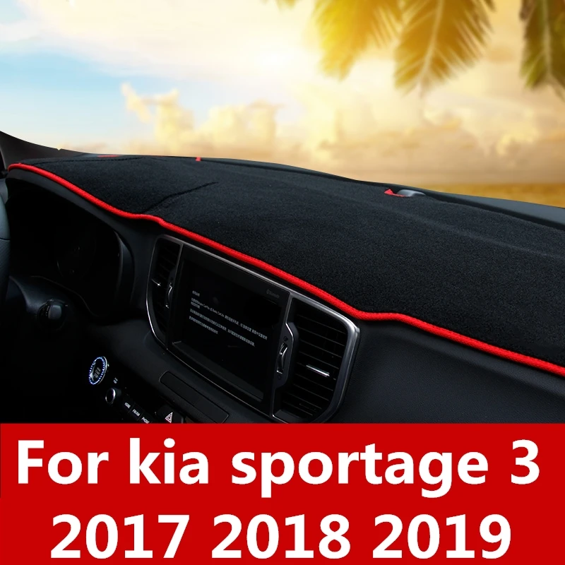 Dashboard Cover Mat Pad Sun Shade Avoid Light Dash Board Carpet Protector car Accessories For kia sportage 3 2017 2018 2019
Dashboard Cover Mat Pad Sun Shade Avoid Light Dash Board Carpet Protector car Accessories For kia sportage 3 2017 2018 2019