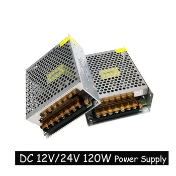 DC 12V 10A 24V 5A 120W Switching Power Supply AC 110V 220V Constant Voltage Power Supply Lighting transformer for LED Light 
DC 12V 10A 24V 5A 120W Switching Power Supply AC 110V 220V Constant Voltage Power Supply Lighting transformer for LED Light