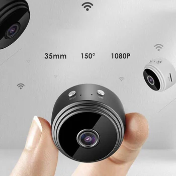Home Security A9 MINI WIFI 1080P IP Camera Wireless Small CCTV Infrared Night Vision Motion Detection SD Card Slot Audio APP
Home Security A9 MINI WIFI 1080P IP Camera Wireless Small CCTV Infrared Night Vision Motion Detection SD Card Slot Audio APP