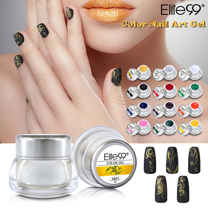 Elite99 1pcs 12 Colors 3D Glitter Colorful Carved Glue UV Gel Miniature Sculpture Painting Decoration Color Gel Draw Tip DIY
Elite99 1pcs 12 Colors 3D Glitter Colorful Carved Glue UV Gel Miniature Sculpture Painting Decoration Color Gel Draw Tip DIY