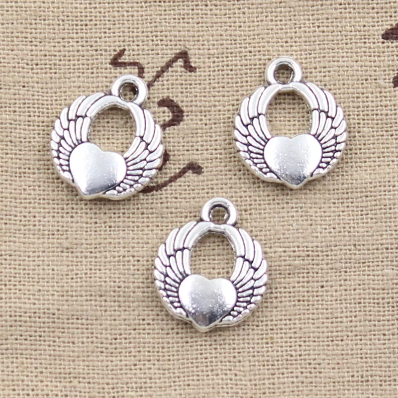 6pcs Charms angel wings 15x12mm Antique Making pendant fit,Vintage Tibetan Silver,DIY Handmade Jewelry
6pcs Charms angel wings 15x12mm Antique Making pendant fit,Vintage Tibetan Silver,DIY Handmade Jewelry