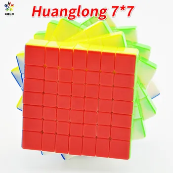 Yuxin Huanglong 7*7*7Layers Cube Stickerless or Black 7x7x7 Zhisheng Cube Puzzle Cubo Magico Learning Educational Toys
Yuxin Huanglong 7*7*7Layers Cube Stickerless or Black 7x7x7 Zhisheng Cube Puzzle Cubo Magico Learning Educational Toys