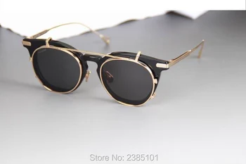 2019 Vintage Round Style Polarized Sunglasses Clip On Lens men Removable Brand Designer Prescription Eye Glasses Oculos De Sol
2019 Vintage Round Style Polarized Sunglasses Clip On Lens men Removable Brand Designer Prescription Eye Glasses Oculos De Sol