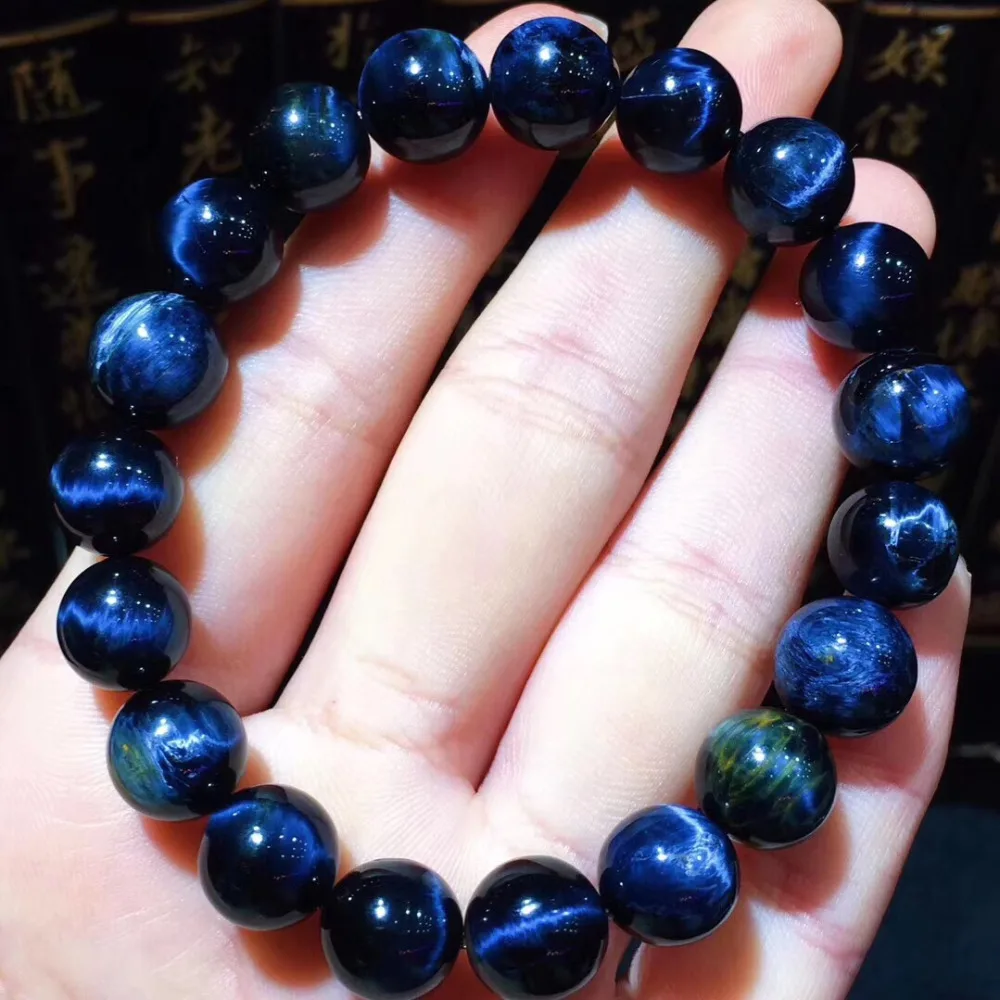 Natural Blue Pietersite Bracelet From Namibia Gemstone Round Beads Stretch 10.3mm Healing Anniversary Gift AAAAA Drop Shipping 
Natural Blue Pietersite Bracelet From Namibia Gemstone Round Beads Stretch 10.3mm Healing Anniversary Gift AAAAA Drop Shipping