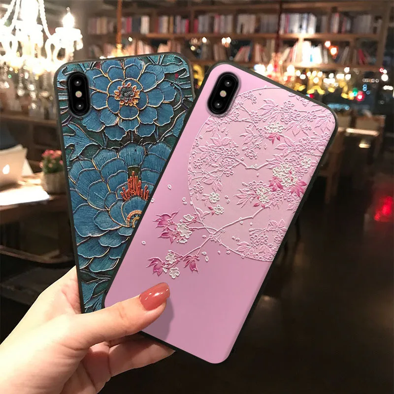 MKS 3D relief beautiful pink flowers lotus deep blue peony soft silicon case For iPhone X / 6 / 7 / 8 / 6S Plus XS MAX XR
MKS 3D relief beautiful pink flowers lotus deep blue peony soft silicon case For iPhone X / 6 / 7 / 8 / 6S Plus XS MAX XR