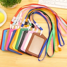 New 5 Pieces PU Material Badge Holder With Neck Strap Lanyard for Office Exhibition Office School Keep ID Card Key Badge Holder
New 5 Pieces PU Material Badge Holder With Neck Strap Lanyard for Office Exhibition Office School Keep ID Card Key Badge Holder