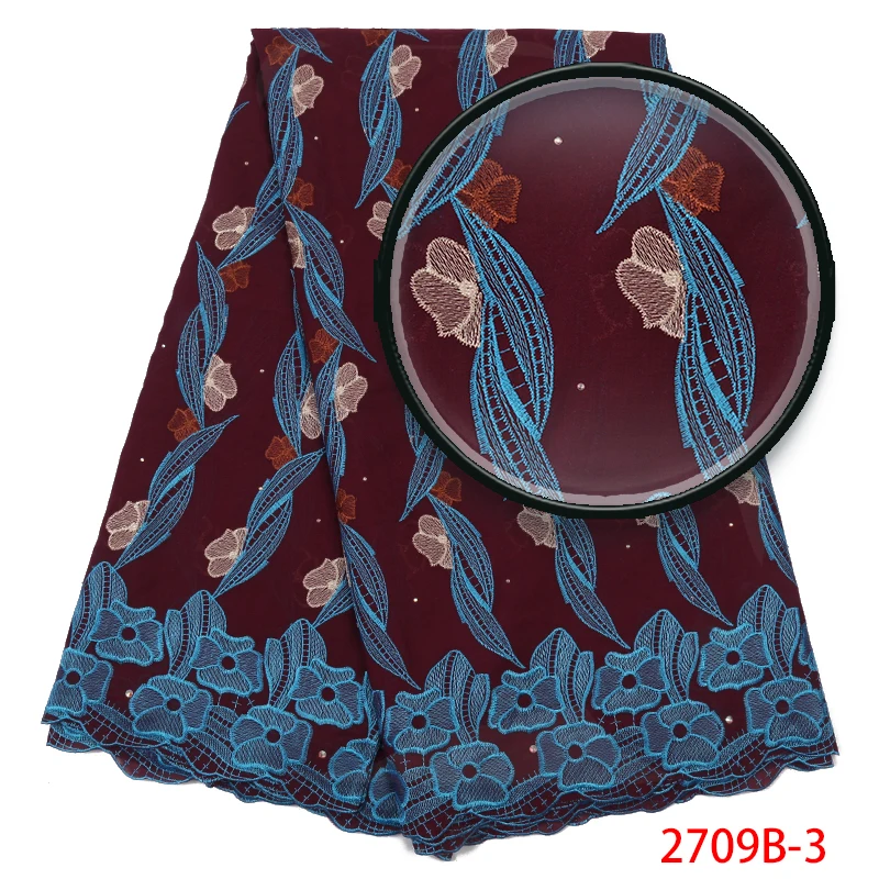 Best Selling Swiss Voile Cotton Lace Fabric 2019 African French Embroidered Cotton with Stones High Quality Laces KS2709B-3
Best Selling Swiss Voile Cotton Lace Fabric 2019 African French Embroidered Cotton with Stones High Quality Laces KS2709B-3
