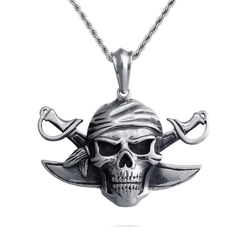 Personalized Vintage Accessories European and American Pirates Jack Captain's Taro Pendant
Personalized Vintage Accessories European and American Pirates Jack Captain's Taro Pendant