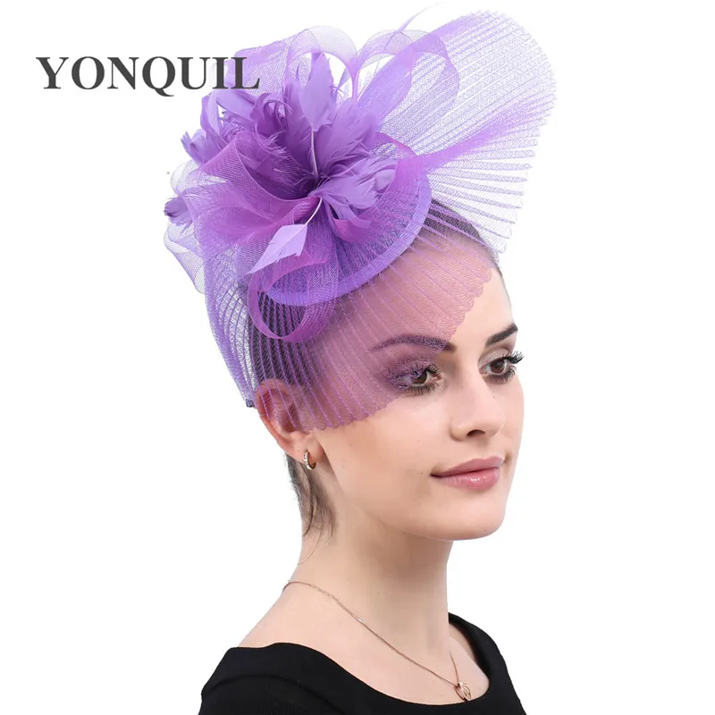 Women Elegant Female Bridal Mesh Fascinator Hair Clip Fashion Hair Accessories Wedding Cocktail Headwear Bridal Party Headpiece
Women Elegant Female Bridal Mesh Fascinator Hair Clip Fashion Hair Accessories Wedding Cocktail Headwear Bridal Party Headpiece