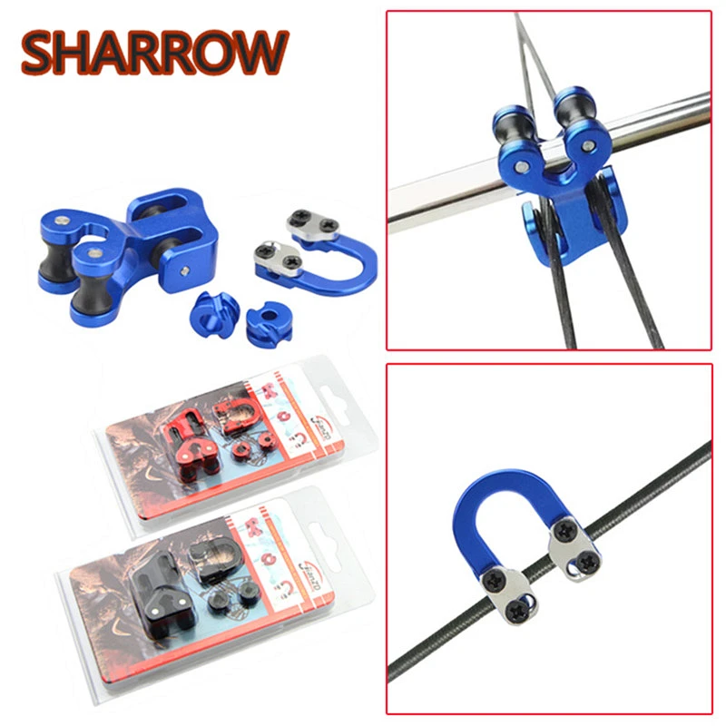 1Set Archery 1/8" 3/16" Hole Size Bow Peep Sight Cable Slide Roller Metal D Loop Bowstring U Nock Kit For Shooting Accessories
1Set Archery 1/8" 3/16" Hole Size Bow Peep Sight Cable Slide Roller Metal D Loop Bowstring U Nock Kit For Shooting Accessories