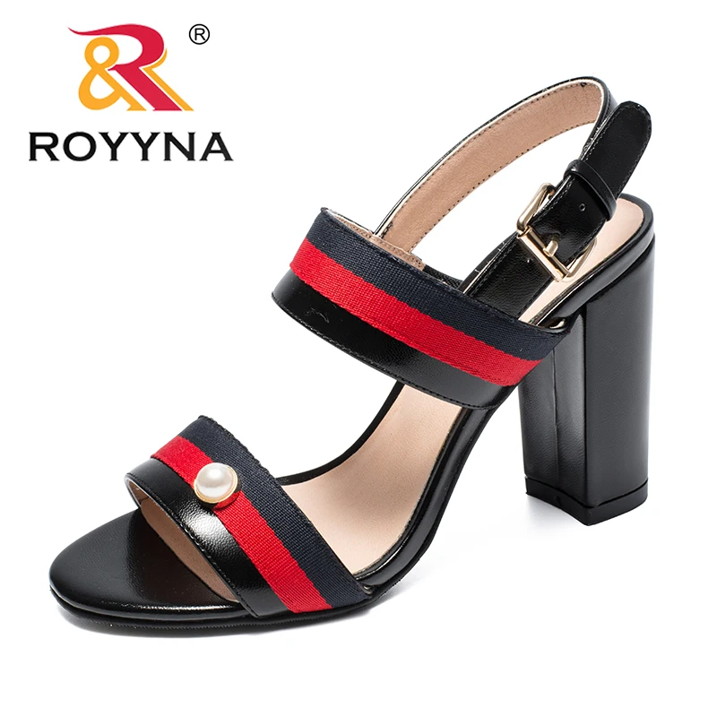 ROYYNA New Fashion Style Women Sandals High Heels Femme Summer Shoes Back Strap Feminino Sandals Comfortable Fast Free Shipping
ROYYNA New Fashion Style Women Sandals High Heels Femme Summer Shoes Back Strap Feminino Sandals Comfortable Fast Free Shipping