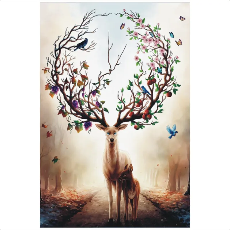 5D DIY Diamond Painting Animal Sika Deer Fruit Full Square Diamond Embroidery Mural Home Decoration T028
5D DIY Diamond Painting Animal Sika Deer Fruit Full Square Diamond Embroidery Mural Home Decoration T028