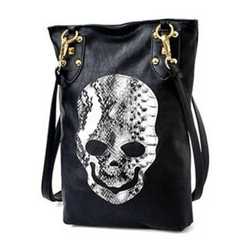 Punk Skull Bag Black PU Bolsa De Festa Famous Designer Purses And Handbags Shoulder Messenger Crossbody Bags For Women
Punk Skull Bag Black PU Bolsa De Festa Famous Designer Purses And Handbags Shoulder Messenger Crossbody Bags For Women