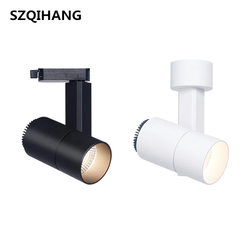 20W COB LED Track Lighting Aluminum rail lamp spotlight iluminacao for Clothing Exclusive Shop lighting Led Surface Mounted Lamp | Лампы и