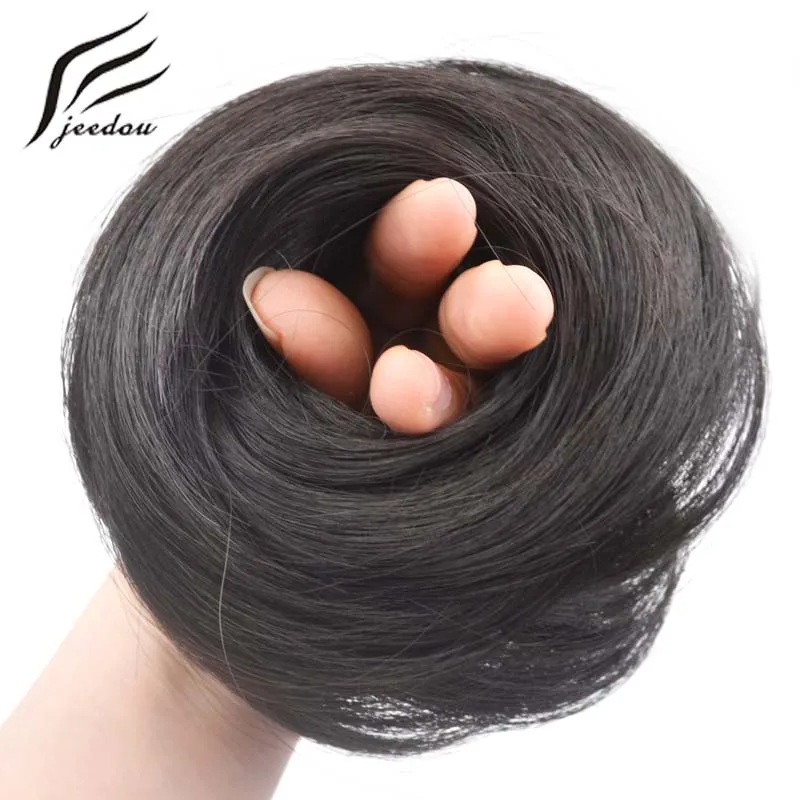 jeedou Natural Chignon Synthetic Hair Rubber Band Donut Two Plastic Comb Easy Fast Bun Coque Cabelo Black Hair Bun Pad
jeedou Natural Chignon Synthetic Hair Rubber Band Donut Two Plastic Comb Easy Fast Bun Coque Cabelo Black Hair Bun Pad