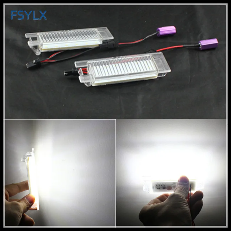 FSYLX Car LED license plate light for Opel canbus LED license number plate tail lamps for Opel Zafira B Astra H Corsa D Insignia
FSYLX Car LED license plate light for Opel canbus LED license number plate tail lamps for Opel Zafira B Astra H Corsa D Insignia