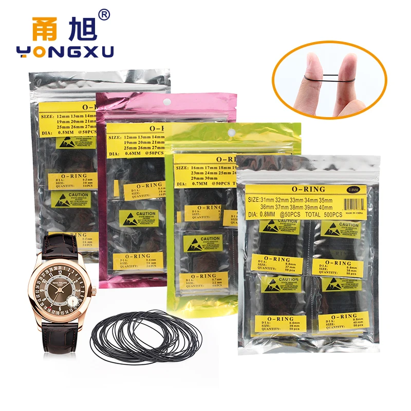 500pcs/750pcs/950pcs 0.5mm/0.6mm/0.7m/0.8mm 12-30mm/16-30mm/31mm-40mm O Ring Rubber Seal Washers Waterproof Round Watch Gaskets
500pcs/750pcs/950pcs 0.5mm/0.6mm/0.7m/0.8mm 12-30mm/16-30mm/31mm-40mm O Ring Rubber Seal Washers Waterproof Round Watch Gaskets