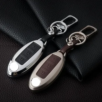 Zinc Alloy+Leather Car Key Cover Case Shell For Nissan Teana X-Trail Qashqai Note Livina Sylphy Tiida Sunny Murano Juke
Zinc Alloy+Leather Car Key Cover Case Shell For Nissan Teana X-Trail Qashqai Note Livina Sylphy Tiida Sunny Murano Juke