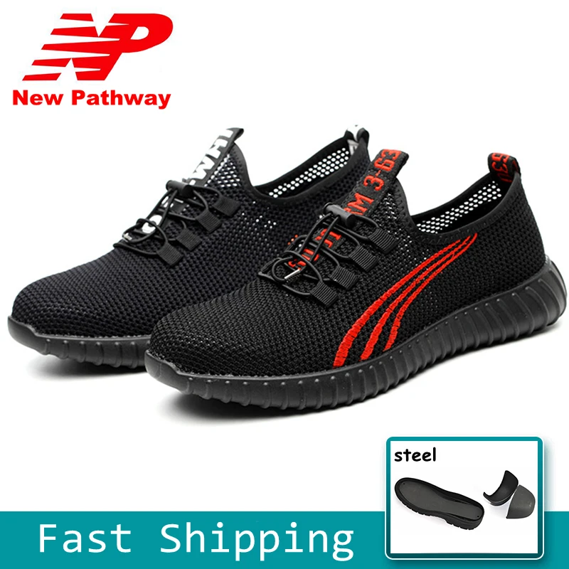 Lightweight safety shoes for men summer breathable anti-smashing work safety sandals air mesh sneakers big size 35-46 MS13 
Lightweight safety shoes for men summer breathable anti-smashing work safety sandals air mesh sneakers big size 35-46 MS13