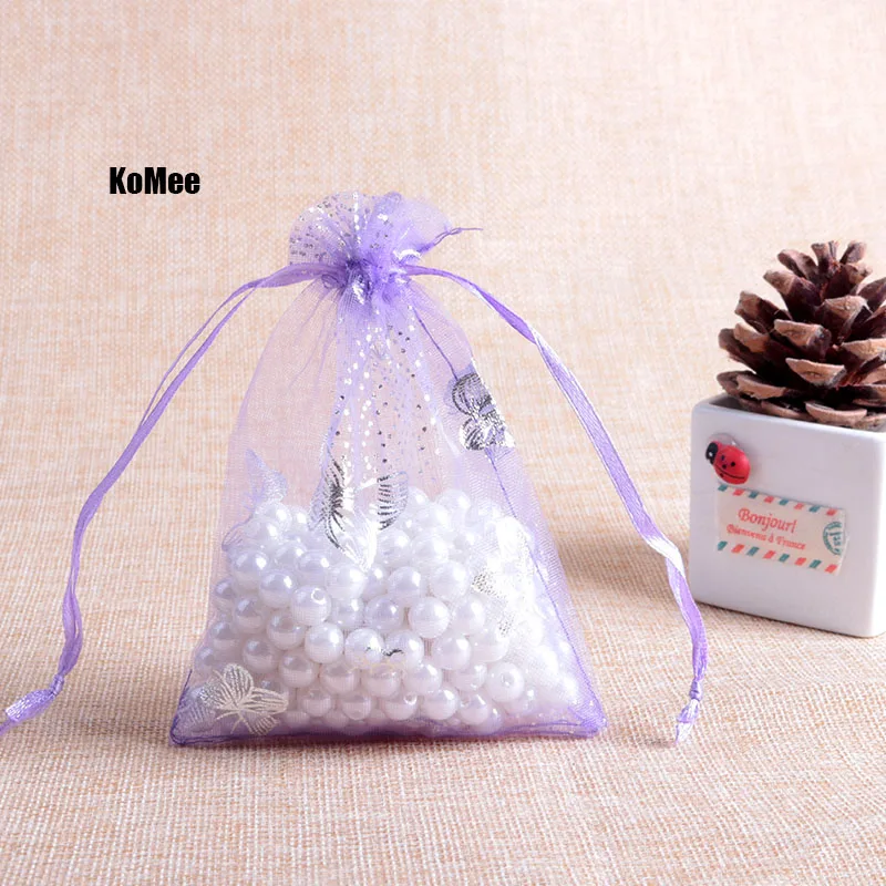 100pcs 7x9cm Drawable Organza Bags Butterfly Purple color Wedding Christmas Gift Bag Jewelry Packaging Bags Pouches
100pcs 7x9cm Drawable Organza Bags Butterfly Purple color Wedding Christmas Gift Bag Jewelry Packaging Bags Pouches