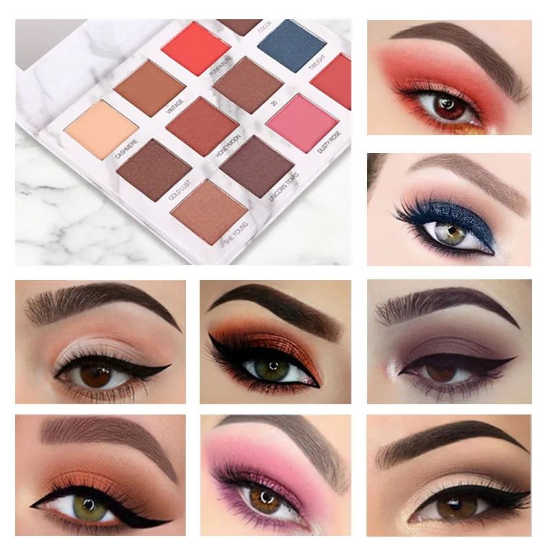 Matte Powder Net Eye Palette Glitter Eyeshadow 2019 The Best Gift for Women 12 Shimmer Color Nude Makeup Marble Eye Shadow TSLM1
Matte Powder Net Eye Palette Glitter Eyeshadow 2019 The Best Gift for Women 12 Shimmer Color Nude Makeup Marble Eye Shadow TSLM1