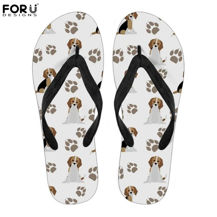 FORUDESIGNS Summer Women Flip Flops Cute Animal Beagle Pattern Women Home/Bath Slip-on Slippers Woman Flats Rubber Ladies Shoes
FORUDESIGNS Summer Women Flip Flops Cute Animal Beagle Pattern Women Home/Bath Slip-on Slippers Woman Flats Rubber Ladies Shoes