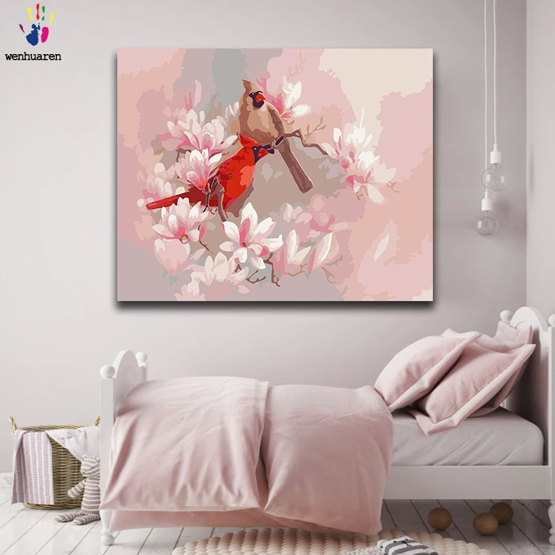Diy paints by numbers picture painting by numbers with kits flower bird beautiful grace Bedroom decorative hanging painting
Diy paints by numbers picture painting by numbers with kits flower bird beautiful grace Bedroom decorative hanging painting