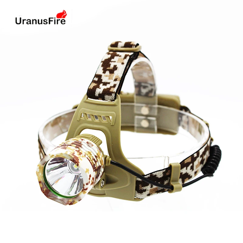 1000 Lumens XM-L T6 LED Camouflage Headlamp Headlight Head Flashlight Camping Fishing Lamp Light 2x 18650 Battery Car Charger
1000 Lumens XM-L T6 LED Camouflage Headlamp Headlight Head Flashlight Camping Fishing Lamp Light 2x 18650 Battery Car Charger