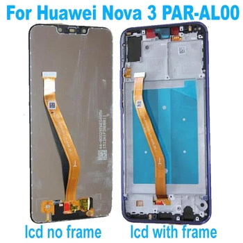 6.3" Original For Huawei Nova 3 PAR-AL00 LCD Display Touch Screen Digitizer Assembly + frame sensor replacement parts
6.3" Original For Huawei Nova 3 PAR-AL00 LCD Display Touch Screen Digitizer Assembly + frame sensor replacement parts