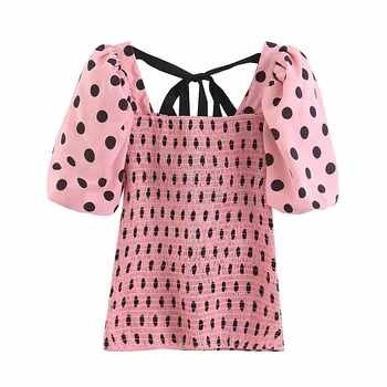 Klacwaya women pink bomb linen blouses 2019 fashion summer ladies vintage short shirts boho girls chic street-wear tops femme 
Klacwaya women pink bomb linen blouses 2019 fashion summer ladies vintage short shirts boho girls chic street-wear tops femme