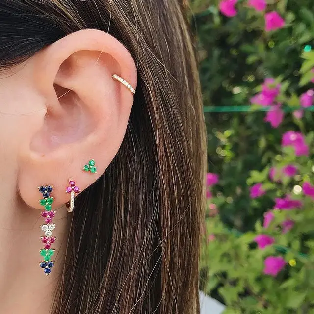 2019 Top quality adorable women girl jewelry U hoop huggie hoop 925 sterling silver minimalist multiple piercing hoop cz earring
2019 Top quality adorable women girl jewelry U hoop huggie hoop 925 sterling silver minimalist multiple piercing hoop cz earring