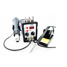 Best Selling 220V 8586 2 In1 Rework Station Hot Air Gun + Solder Iron Better Than ATTEN
Best Selling 220V 8586 2 In1 Rework Station Hot Air Gun + Solder Iron Better Than ATTEN