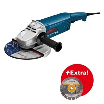 

BOSCH 0615990DD6 Grinder GWS 22-230 JH Professional 2200 W 230mm straight Handle arranque soft Protection anti re arranque