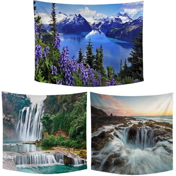 3D Landscape Picture Wall Tapestry Lighting Snow Mountain Waterfall Style Tapestry Living Room Bedroom Personality Decoration
3D Landscape Picture Wall Tapestry Lighting Snow Mountain Waterfall Style Tapestry Living Room Bedroom Personality Decoration