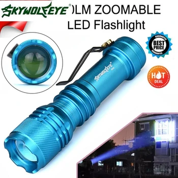DC 27 Shining Hot Selling Fast Shipping 6000LM CREE Q5 AA/14500 3 Modes ZOOMABLE LED Flashlight Torch Super Bright
DC 27 Shining Hot Selling Fast Shipping 6000LM CREE Q5 AA/14500 3 Modes ZOOMABLE LED Flashlight Torch Super Bright