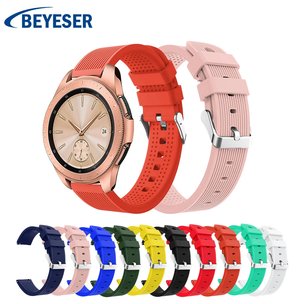 Multicolor Silicone Watchband for Samsung Gear S2 Sport Comfortable Replacement Bracelet Strap for Samsung Galaxy Watch 42mm
Multicolor Silicone Watchband for Samsung Gear S2 Sport Comfortable Replacement Bracelet Strap for Samsung Galaxy Watch 42mm