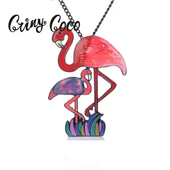Cring Coco Red Flamingos Long Pendant Necklaces Statement 2019 Alloy Metali Black Link Animal Bird Chokers Necklace for Women
Cring Coco Red Flamingos Long Pendant Necklaces Statement 2019 Alloy Metali Black Link Animal Bird Chokers Necklace for Women