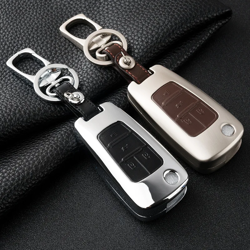 WFMJ Zinc Alloy 4 Buttons Leather Smart Remote Key Cover Holder Chain Case Fob For Buick Enclave LaCrosse Regal Verano
WFMJ Zinc Alloy 4 Buttons Leather Smart Remote Key Cover Holder Chain Case Fob For Buick Enclave LaCrosse Regal Verano
