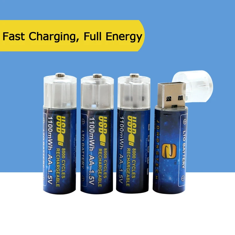 2/4/8/10/15/20pcs USB Rechargeable Battery AA 1.5V 1100mAh charged by USB Quick Charging Li-po Battery AA Batteries Bateria
2/4/8/10/15/20pcs USB Rechargeable Battery AA 1.5V 1100mAh charged by USB Quick Charging Li-po Battery AA Batteries Bateria
