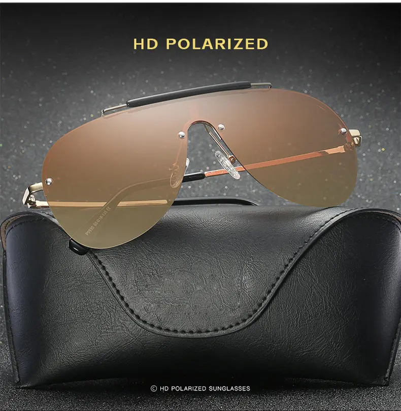 MININMUM One Piece Sunglasses Men Oversize Driving Cool Sun Glasses Square Male Oculos Gafas High Quality HD Polarized Eyewear 1 (4)