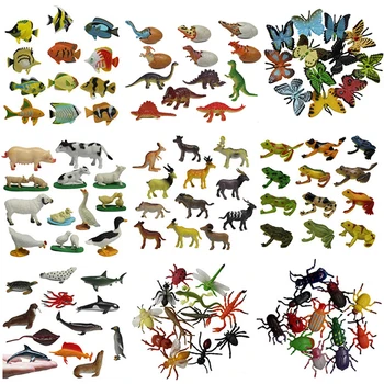 Wild marine animals Dinosaur farm insects small animal Simulation Animal Model Toy Action Figures Set Figurines Toys
Wild marine animals Dinosaur farm insects small animal Simulation Animal Model Toy Action Figures Set Figurines Toys