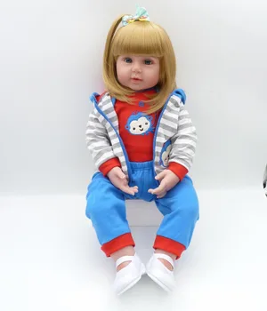 22"55cm vinyl silicone reborn babies dolls toy toddler high quality popular realistic girl handmade birthday kids lovely toy
22"55cm vinyl silicone reborn babies dolls toy toddler high quality popular realistic girl handmade birthday kids lovely toy